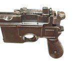 MAUSER C96 (CONE HAMMER) BROOMHANDLE PISTOL WITH WOODEN SHOULDER STOCK/HOLSTER - 13 of 16