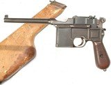 MAUSER C96 (CONE HAMMER) BROOMHANDLE PISTOL WITH WOODEN SHOULDER STOCK/HOLSTER - 2 of 16