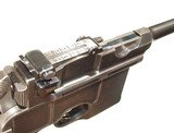 MAUSER C96 (CONE HAMMER) BROOMHANDLE PISTOL WITH WOODEN SHOULDER STOCK/HOLSTER - 10 of 16