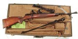 MAUSER MODEL 660 MAGAZINE RIFLE
W/ TWO SETS OF INTERCHANGABLE BARRELS.
.270 & .308 WINCHESTER ALL IN IT'S ORIGINAL FACTORY CASE