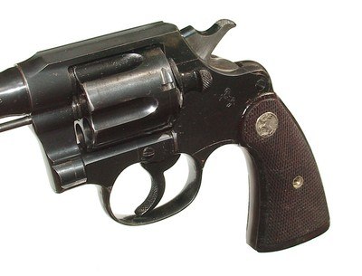 COLT NEW SERVICE REVOLER IN .44-40 WINCHESTER CALIBER, 7 1/2