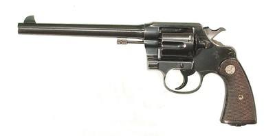 COLT NEW SERVICE REVOLER IN .44-40 WINCHESTER CALIBER, 7 1/2