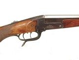 PRE-WAR GERMAN KIPLAUF SINGLE SHOT SPORTING RIFLE IN 8.15X46R - 2 of 9