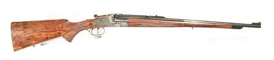 SPECTACULAR BEST QUALITY GASTINNE RENETTE SIDELOCK SINGLE SHOT SPORTING RIFLE IN 6.5X68R CALIBER - Image 18 of 18