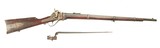 CIVIL WAR SHARPS MODEL 18633 BAND RIFLE AND BAYONET
