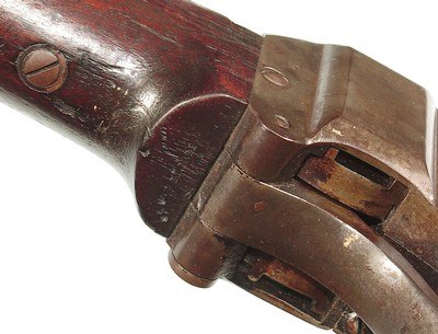 CIVIL WAR SHARPS MODEL 18633 BAND RIFLE AND BAYONET - Image 4 of 12
