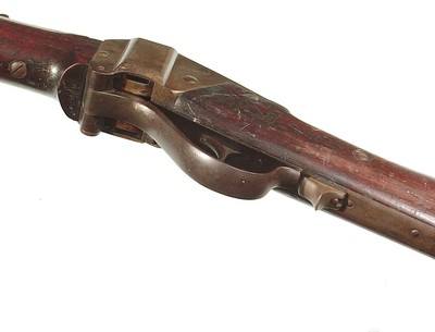 CIVIL WAR SHARPS MODEL 18633 BAND RIFLE AND BAYONET - Image 12 of 12