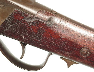 CIVIL WAR SHARPS MODEL 18633 BAND RIFLE AND BAYONET - Image 11 of 12