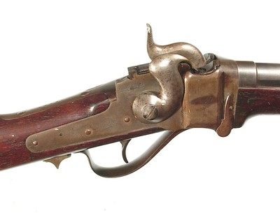 CIVIL WAR SHARPS MODEL 18633 BAND RIFLE AND BAYONET - Image 2 of 12