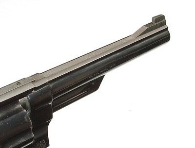 SMITH & WESSON MODEL 1955 REVOLVER CHAMBERED IN .45 - Image 4 of 10