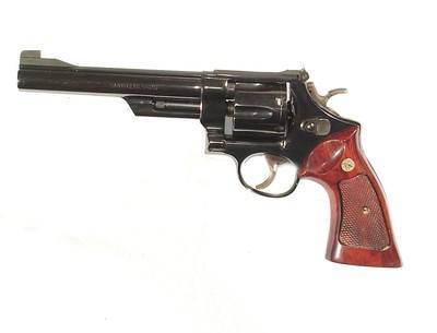 SMITH & WESSON MODEL 1955 REVOLVER CHAMBERED IN .45 - Image 2 of 10