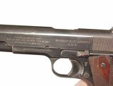 WWI U.S. SPRINGFIELD MODEL 1911 SERVICE AUTO-PISTOL - 8 of 11