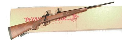 WINCHESTER MODEL 70 FEATHERWEIGHT RIFLE IN 6.5 PRC CALIBER NEW IN IT'S FACTORY BOX - Image 1 of 9