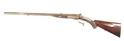 ALEXANDER HENRY HAMMER DOUBLE RIFLE IN .450 B.P.E. CALIBER - Image 2 of 14