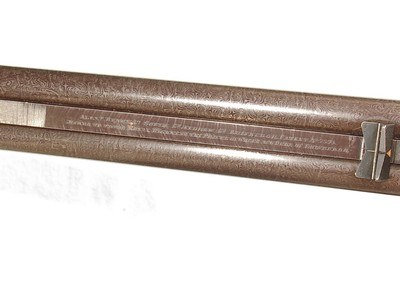 ALEXANDER HENRY HAMMER DOUBLE RIFLE IN .450 B.P.E. CALIBER - Image 14 of 14