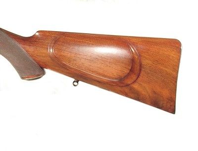 ARMY & NAVYDOUBLE RIFLE IN .256(6.5mm) MANNLICHER CALIBER WITH ZEISS SCOPE AND QUICK RELEASE MOUNTS - Image 6 of 10