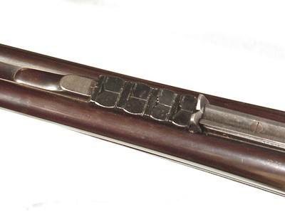 ARMY & NAVYDOUBLE RIFLE IN .256(6.5mm) MANNLICHER CALIBER WITH ZEISS SCOPE AND QUICK RELEASE MOUNTS - Image 10 of 10