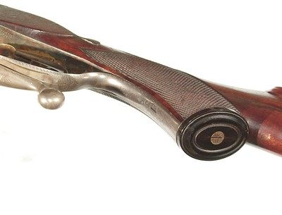 JOSEPH HARKOM & SON, EDINBRUGH HAMMERLESS DOUBLE RIFLE IN .450 B.P.E. - Image 7 of 14