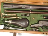 FABULOUS ALEXANDER HENRY HAMMERLESS DOUBLE RIFLE IN .500 EXPRESS IN IT'S ORIGINAL CASE COMPLETE WITH ACCESSORIES - Image 7 of 15