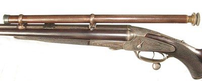 FABULOUS ALEXANDER HENRY HAMMERLESS DOUBLE RIFLE IN .500 EXPRESS IN IT'S ORIGINAL CASE COMPLETE WITH ACCESSORIES - Image 4 of 15