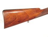 BRITISH 12 BORE PERCUSSION BIG GAME RIFLE IN IT'S ORIGINAL WALNUT BOX BY 