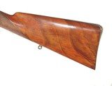 BRITISH 12 BORE PERCUSSION BIG GAME RIFLE IN IT'S ORIGINAL WALNUT BOX BY 