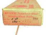 RUGER No1B(PRE-WARNING) RIFLE IN 6mm REMINGTON IN IT'S FACTORY BOX - Image 4 of 10