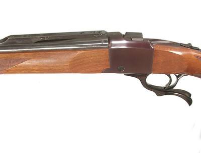 RUGER No1 SINGLE SHOT RIFLE IN SCARCE 220 SWIFT CALIBER - Image 6 of 8