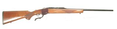 RUGER No1 SINGLE SHOT RIFLE IN SCARCE 220 SWIFT CALIBER - Image 1 of 8