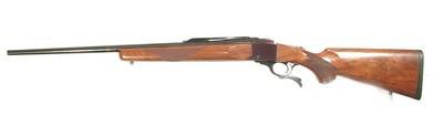 RUGER No1B SINGLE SHOT RIFLE IN .22 HORNET CALIBER - Image 1 of 7