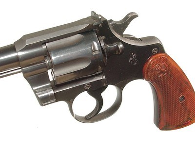 COLT OFFICERS MODEL IN .38 SPECIAL CALIBER, 1948 mfg. - Image 6 of 12