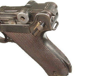 WWIIbyf 41 LUGER SERVICE PISTOL WITH IT'S CORRECT LEATHER HOLSTER - Image 12 of 12