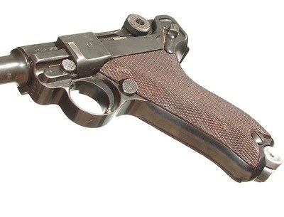 WWIIbyf 41 LUGER SERVICE PISTOL WITH IT'S CORRECT LEATHER HOLSTER - Image 10 of 12