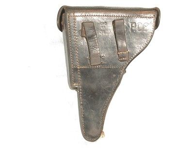 WWIIbyf 41 LUGER SERVICE PISTOL WITH IT'S CORRECT LEATHER HOLSTER - Image 6 of 12
