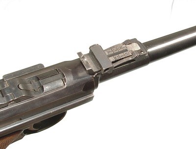 DWM 1920 COMMERCIAL ARTILLERY LUGER WITH DETACHABLE SHOULDER STOCK - Image 12 of 14