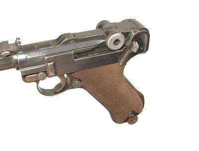 DWM 1920 COMMERCIAL ARTILLERY LUGER WITH DETACHABLE SHOULDER STOCK - Image 8 of 14