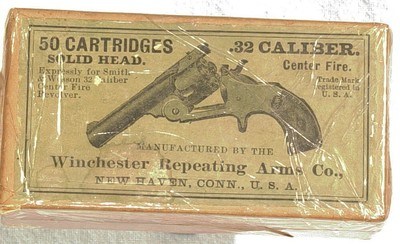 FULL BOX .32 S&W CENTERFIRE CARTRIDGES MFG. BY 