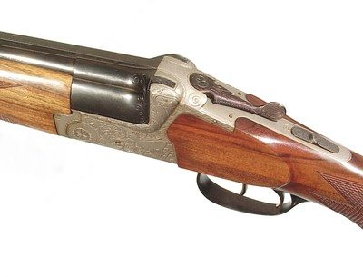 OVER & UNDER DOUBLE RIFLE IN 7X65R CALIBER BY 