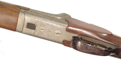 OVER & UNDER DOUBLE RIFLE IN 7X65R CALIBER BY 