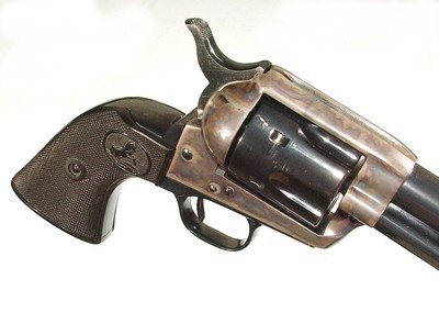 EARLY COLT 2ND GENERATION S.A.A. REVOLVER IN .45 COLT.