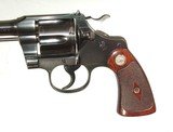 PRE-WAR COLT OFFICERS MODEL TARGET REVOLVER WITHWALNUT MEDALLION GRIPS.1920 mfg - Image 7 of 11