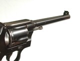 PRE-WAR COLT OFFICERS MODEL TARGET REVOLVER WITHWALNUT MEDALLION GRIPS.1920 mfg - Image 4 of 11