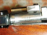 Swedish M38 Short Rifle, 6.5x55mm. Bolt action with turned down bolt. - 8 of 15