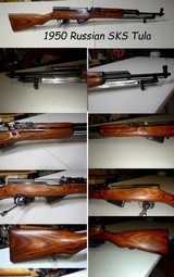 Unfired 1950 Russian SKS Excellent ++++