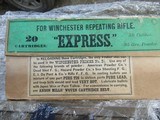 Winchester 50-95 EXPRESS Ammo Full Box - 3 of 7