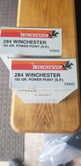 2 Boxes Winchester 284 150 SP - 1 of 4