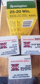 Winchester 25-20 Remington - 1 of 1