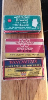 Winchester 219 ZipperRemington - 1 of 5