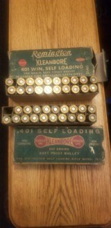 Remington 401 Winchester Self Loading - 1 of 3