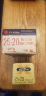 Western 25-20 PetersWinchester - 1 of 3